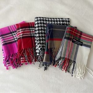 Bundle of 100% Cashmere Scarves
